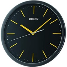 Seiko Plastic Case Wall Clock (30 cm x 30 cm x 4.5 cm, White)