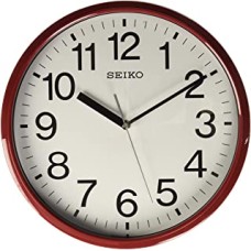 Seiko Wall Clock (Red)