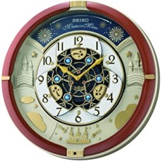 Seiko Plastic Melodies in Motion Clock (39 cm x 39 cm x 9.6 cm)