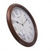 Seiko Wall Clock (32 cm x 32 cm x 4 cm, Brown, QXA153BN)