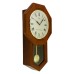 Seiko Pendulum Clock (54 cm x 33 cm x 9.5 cm, Brown, QXH102BN)
