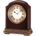 Seiko Desk Clock (16.4 cm x 14.2 cm x 5.8 cm, Brown, QXE018BN)