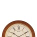 Seiko Wall Clock (30.2 cm x 30.2 cm x 4.5 cm, Brown, QXA494B)