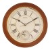 Seiko Wall Clock (30.2 cm x 30.2 cm x 4.5 cm, Brown, QXA494B)