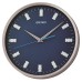 Seiko Plastic Wall Clock (30.5 cm x 30.5 cm x 5.2 cm, Metallic Silver)