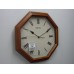 Seiko Wall Clock (32 cm x 32 cm x 4.3 cm, Brown, QXA152BN)