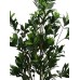 Fourwalls Artificial Green Croton Floor Plant Without Pot (150 cm Tall, Multicolor, 10 Branches)